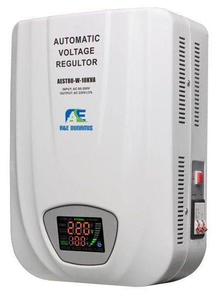 10KVA Servo Stabilizer (80V-260V) AEST80-W-10KVA 10KVA Single Phase Servo Stabilizer (80V-260V)