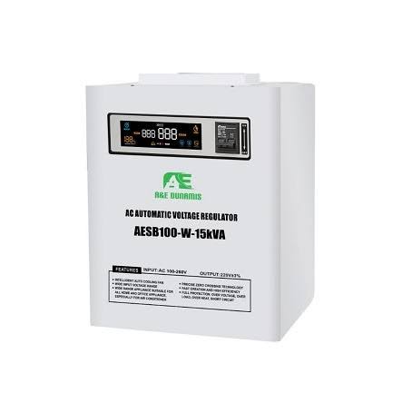 A&E 15KVA Single-Phase Servo Voltage Stabilizer 100v-260v