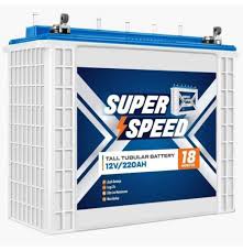 SUPERSPEED 12V/220AH TUBULAR BATTERY